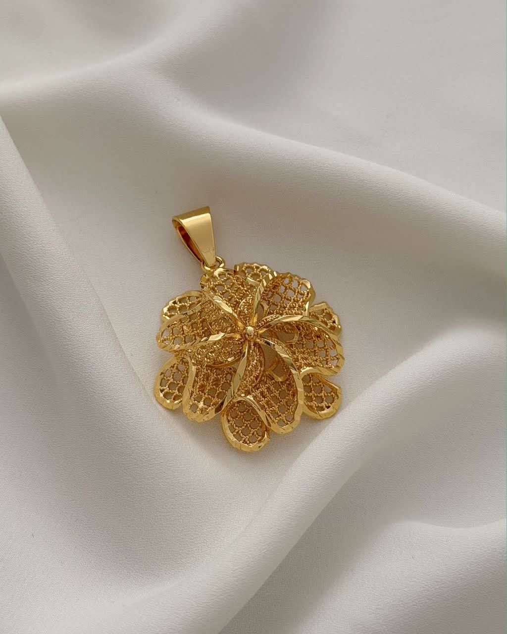 پلاک طرح طلا بدون زنجیر کد 2558 - خرید آنلاین از گالری آداس